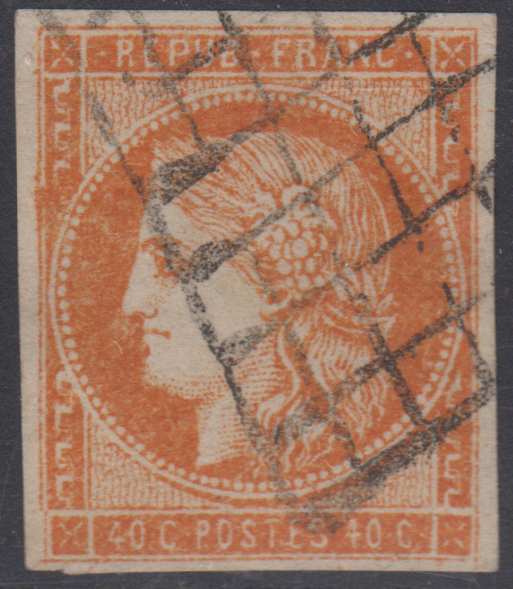 France 1849 — Scott 7a