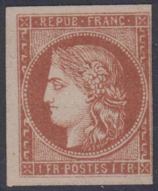 France 1849 — Scott 9b