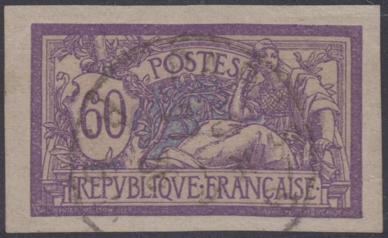 France 1900 — Scott 124a