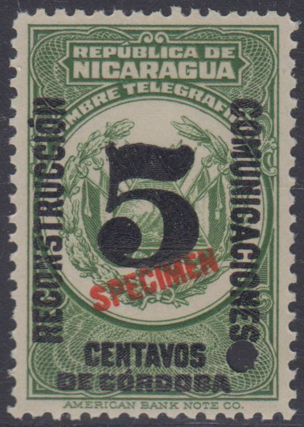 Nicaragua 1936 — Provisional