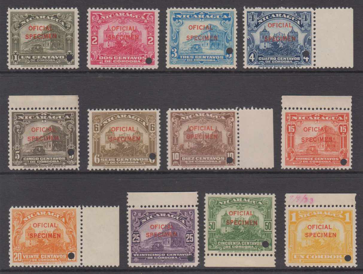 Nicaragua 1933 — Official