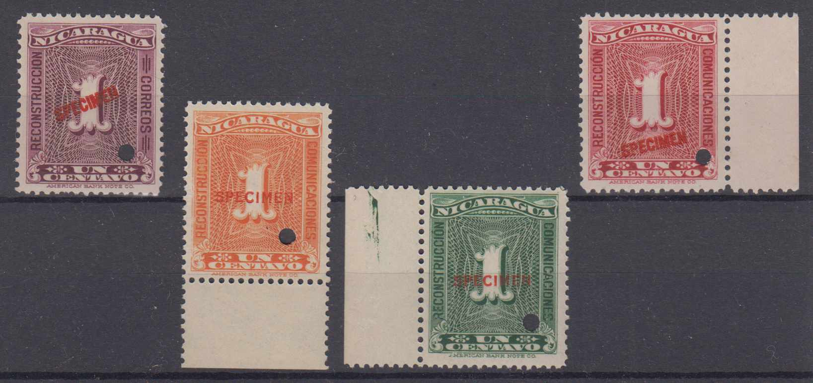 Nicaragua 1928 — Postal Tax