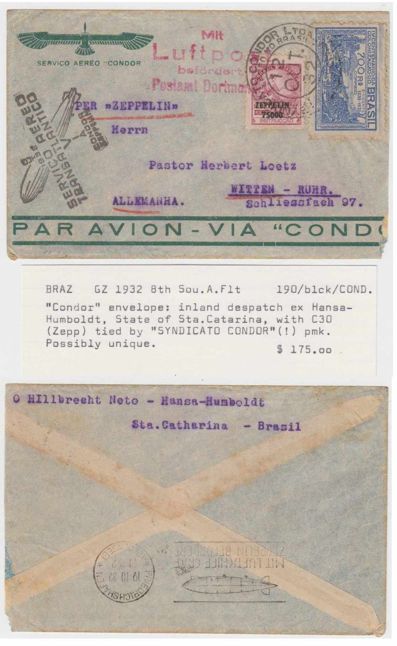 Brazil 1932 — Oct 12