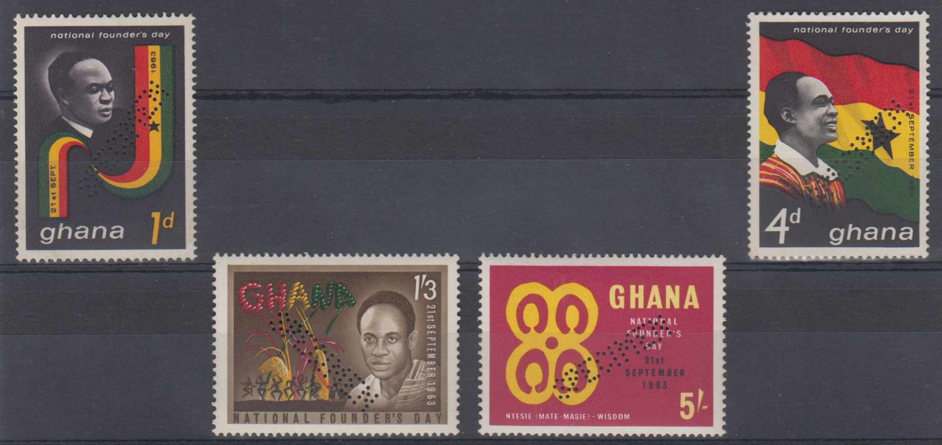 Ghana 1963 — Founder's Day