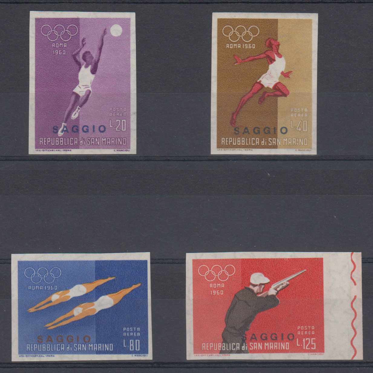 San Marino 1960 — Rome Olympic Games