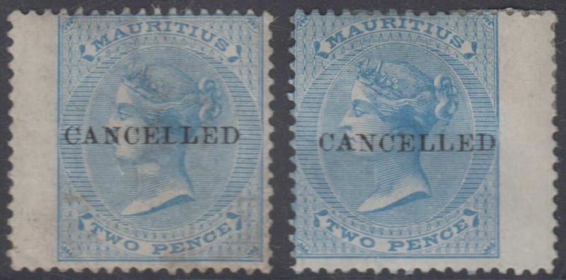Mauritius 1863 — Scott 33