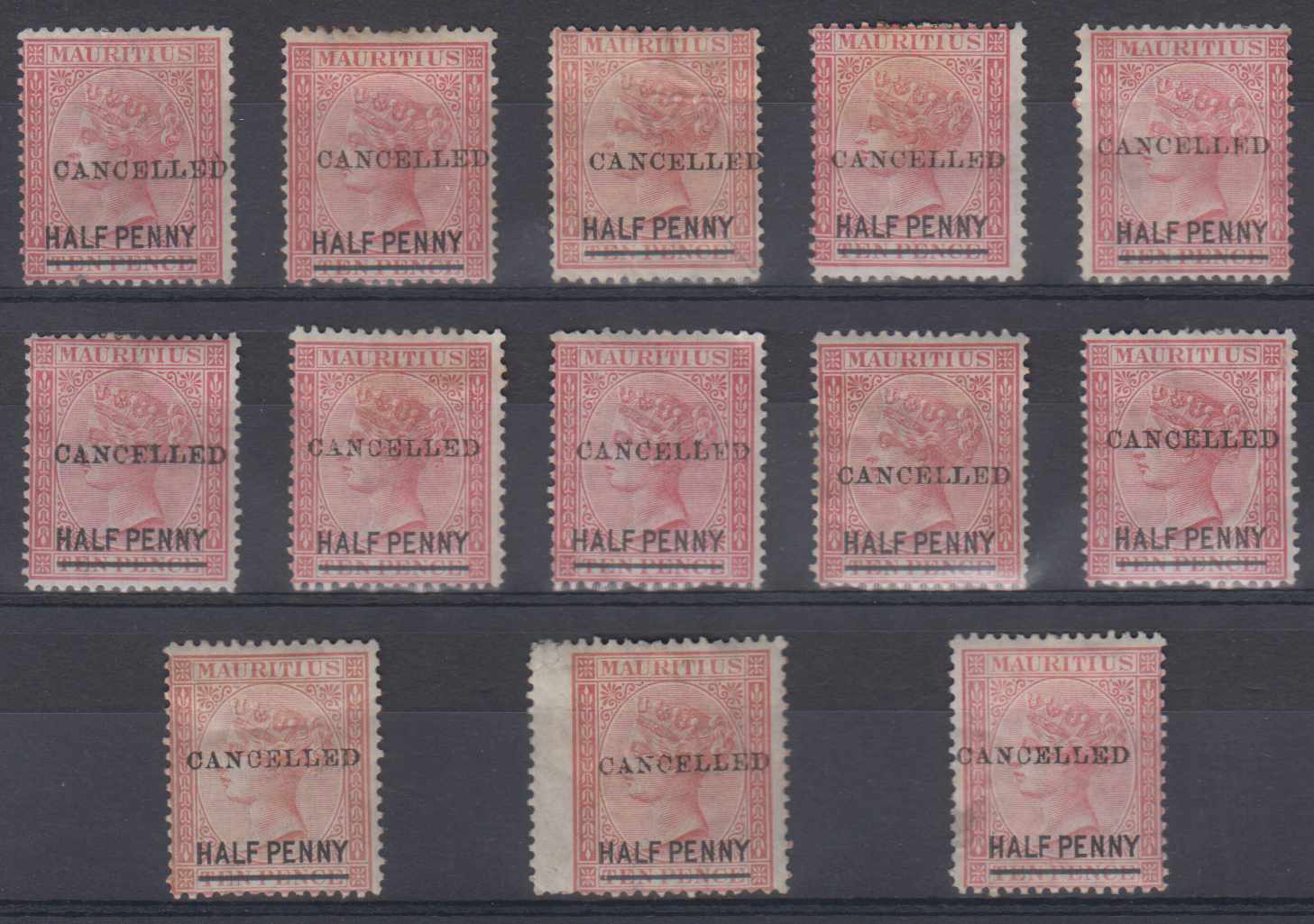 Mauritius 1876 — Scott 47 SG #79
