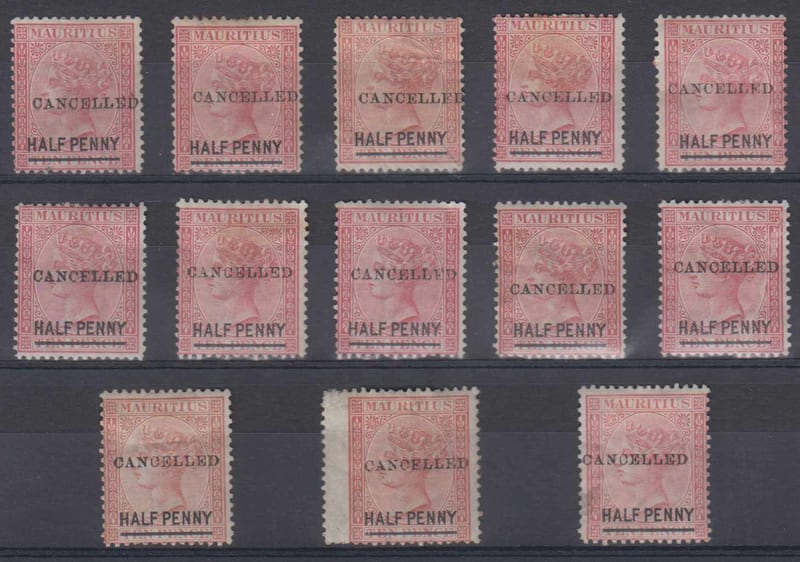 Mauritius 1876 — Scott 47 SG #79