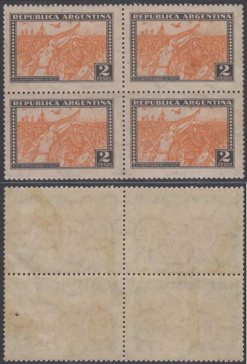 Argentina 1930 — Revolution issue