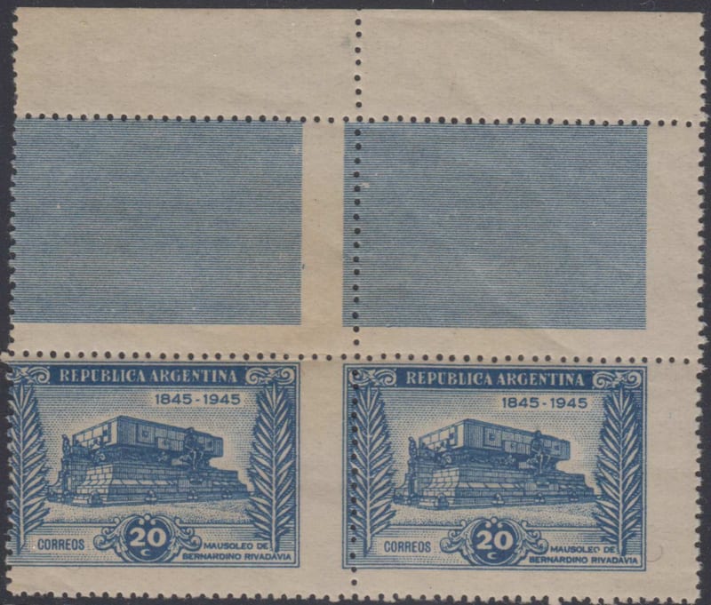 Argentina 1945 — Mausoleum OF Rivadavia