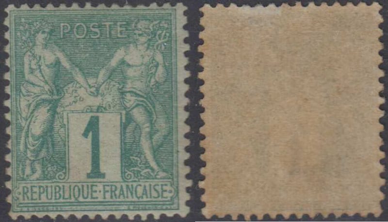 France 1876 — Peace & Commerce