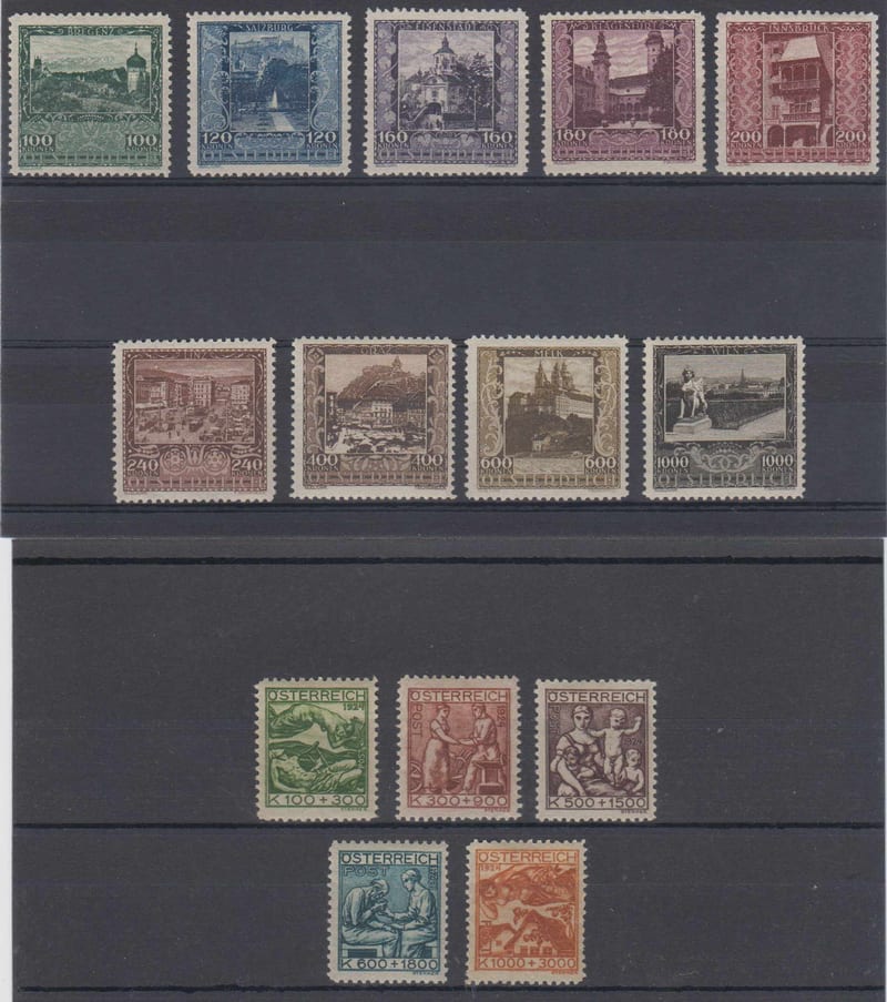 Austria 1923 — Views & Child Welfare issues