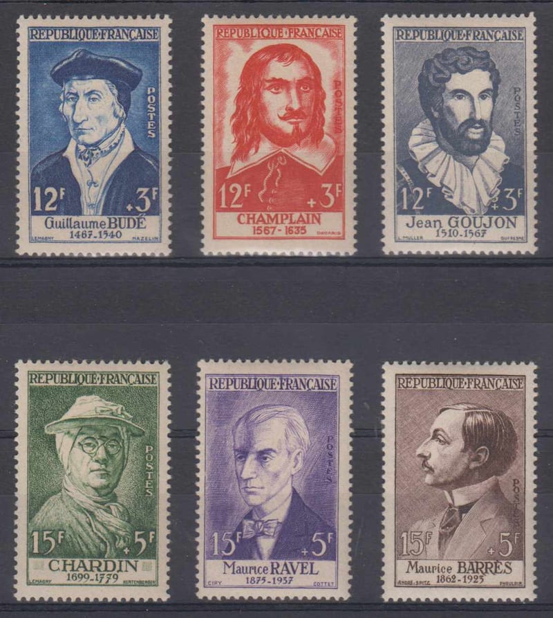 France 1956 — Portraits