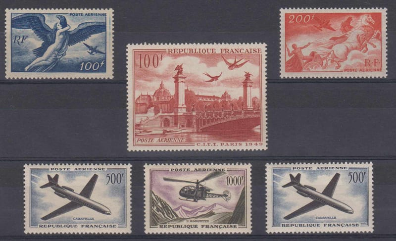 France 1946 — air post issues