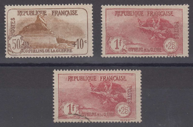 France 1926 — Scott B21-b23