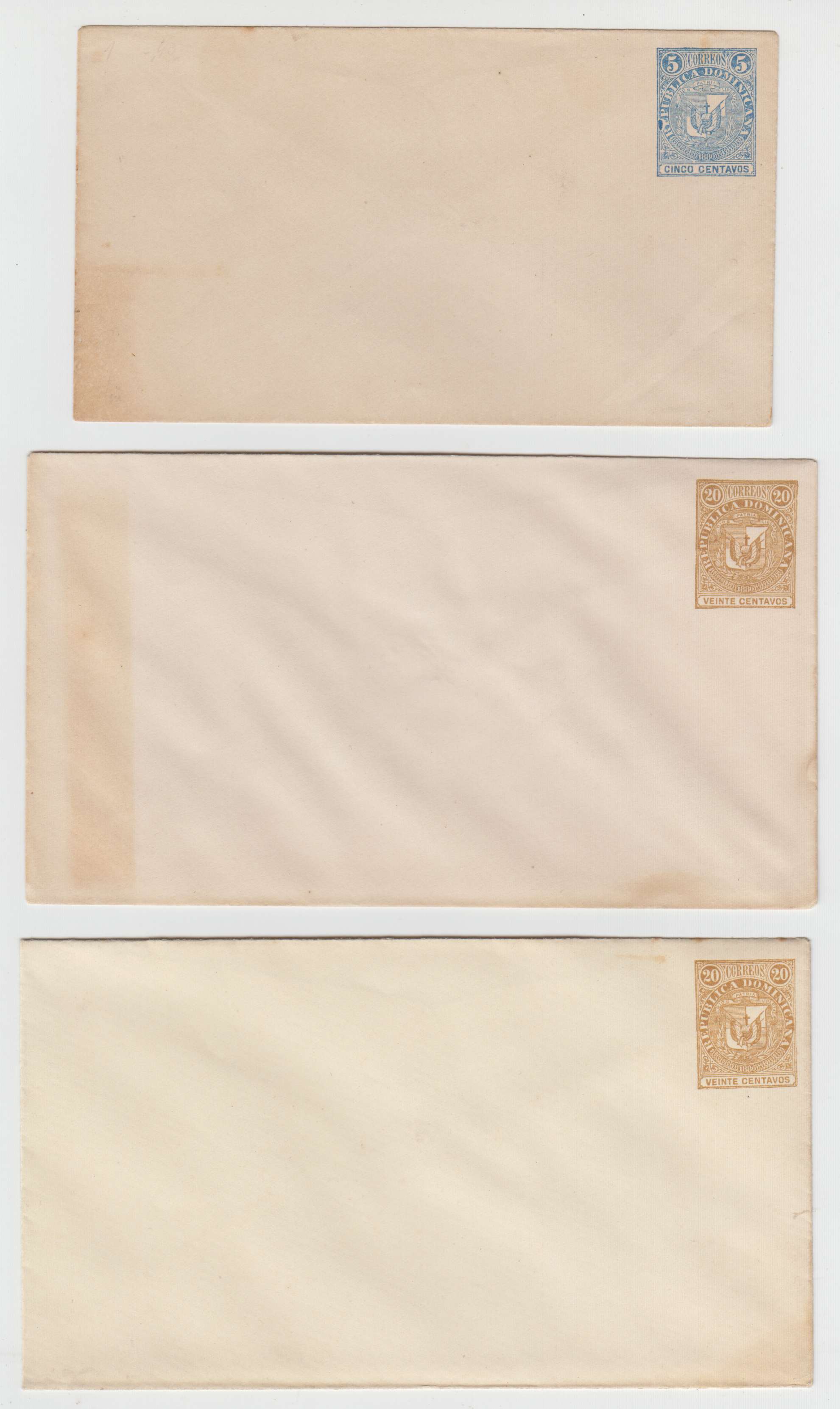 Dominican Republic 1881 — Cards & envelopes