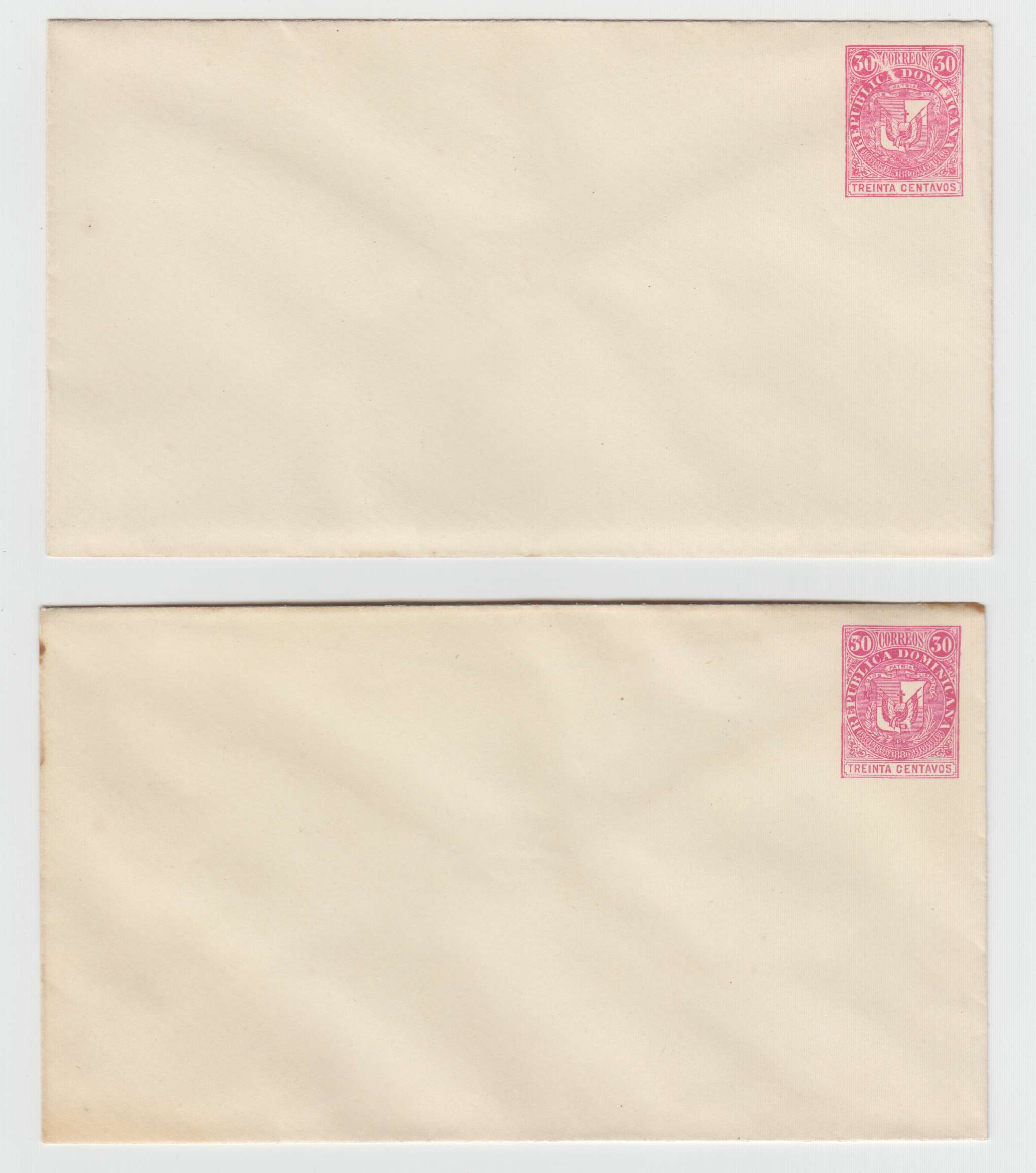 Dominican Republic 1881 — Cards & envelopes