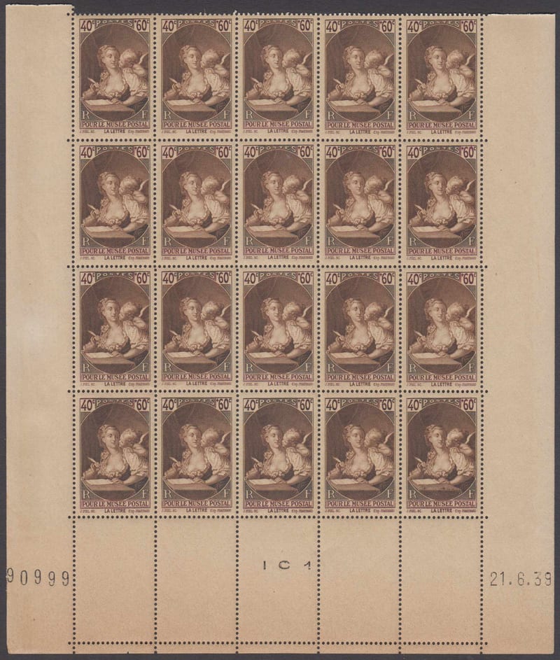 France 1939 — Postal Museum