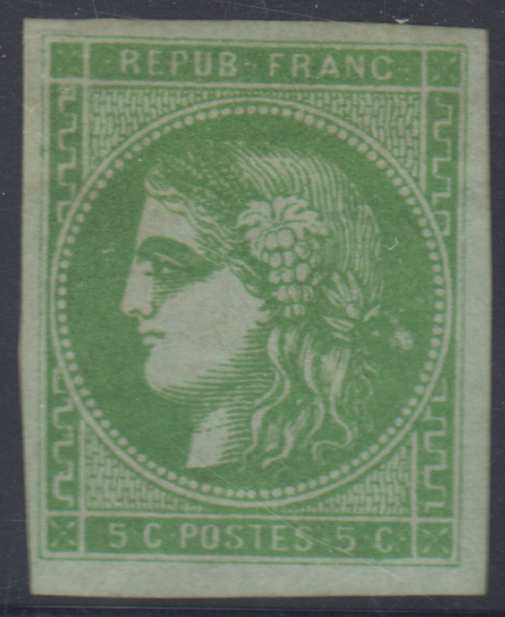 France 1870 — Bordeaux issue
