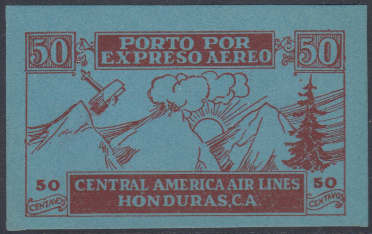 Honduras 1927 — Airpost semiofficial issue
