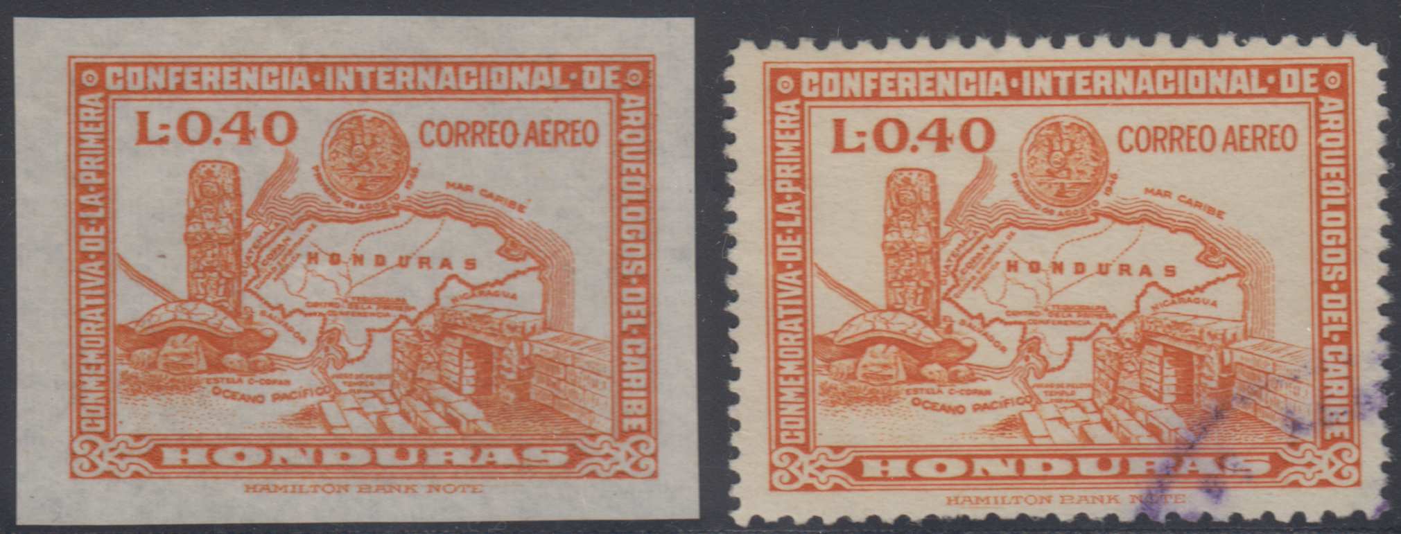 Honduras 1947 — Archeology