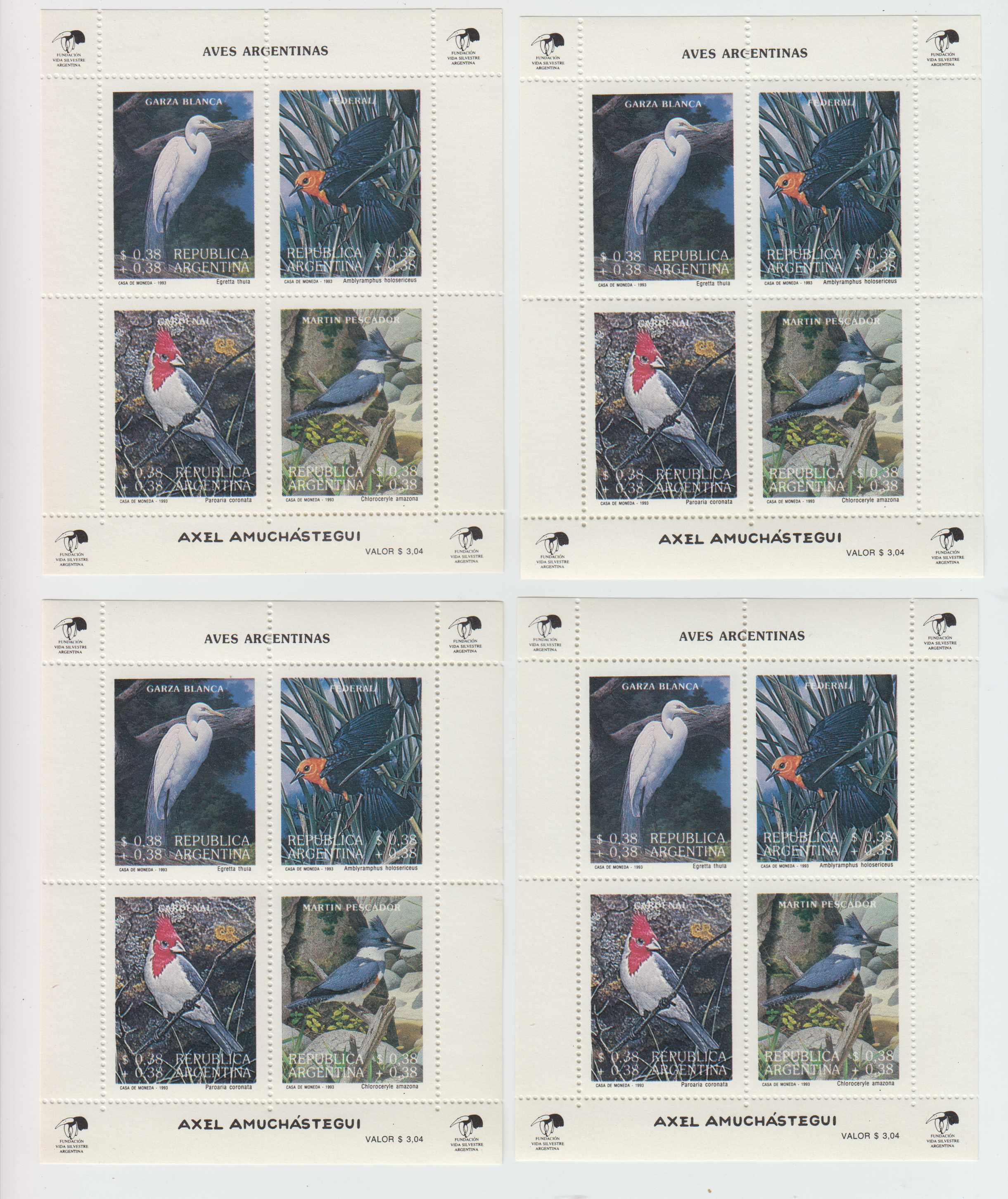 Argentina 1993 — Scott B163