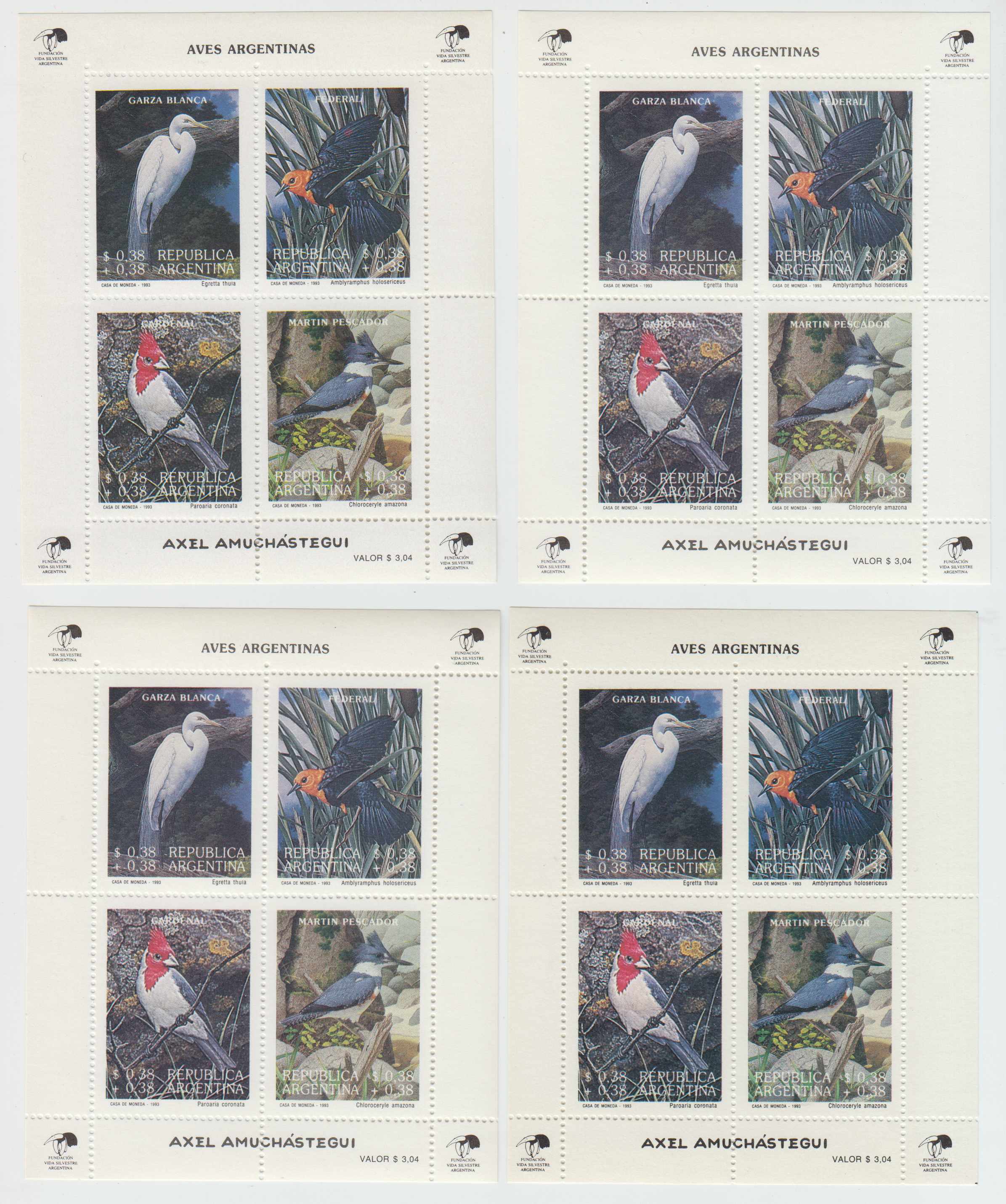 Argentina 1993 — Scott B163