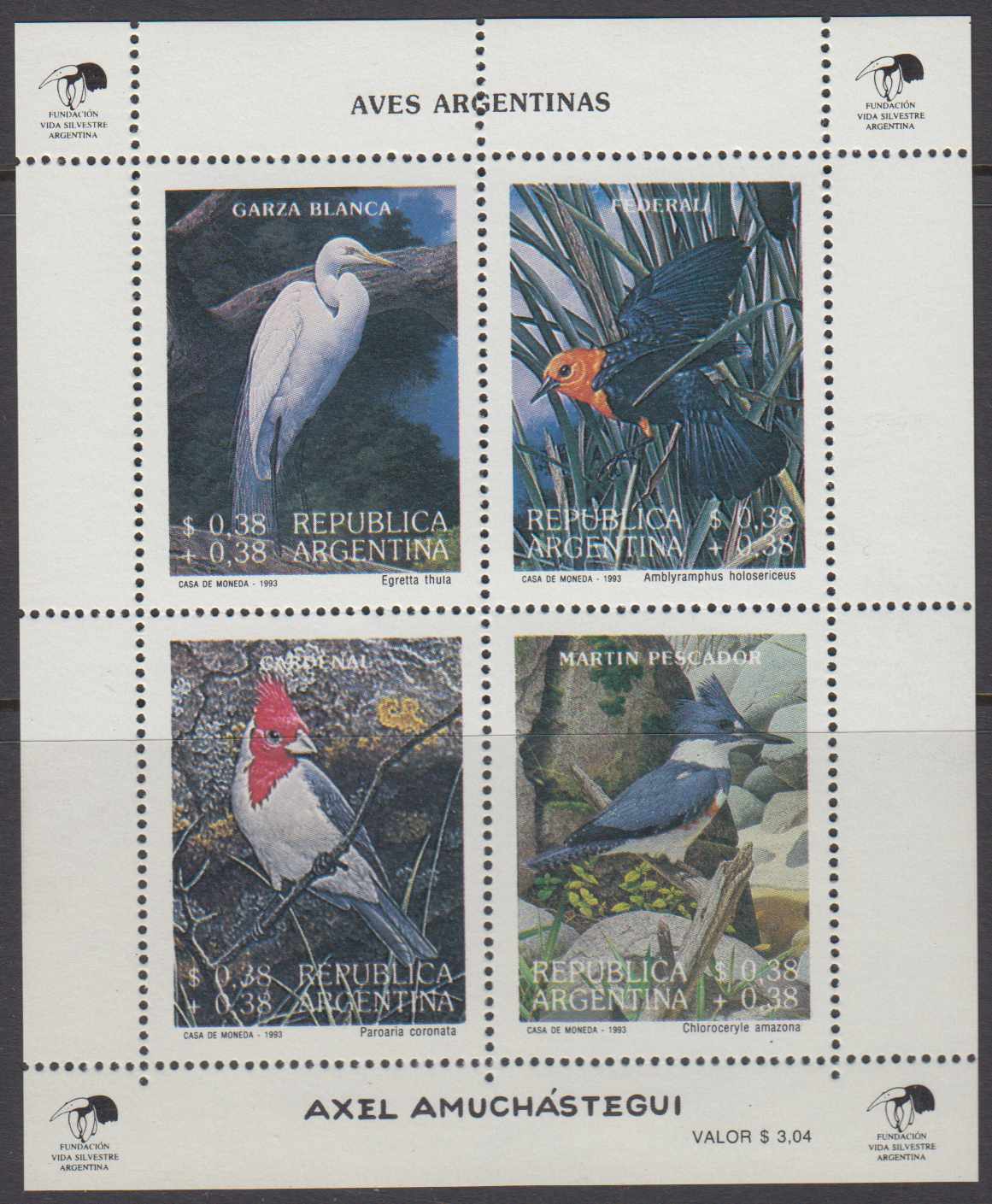 Argentina 1993 — Scott B163