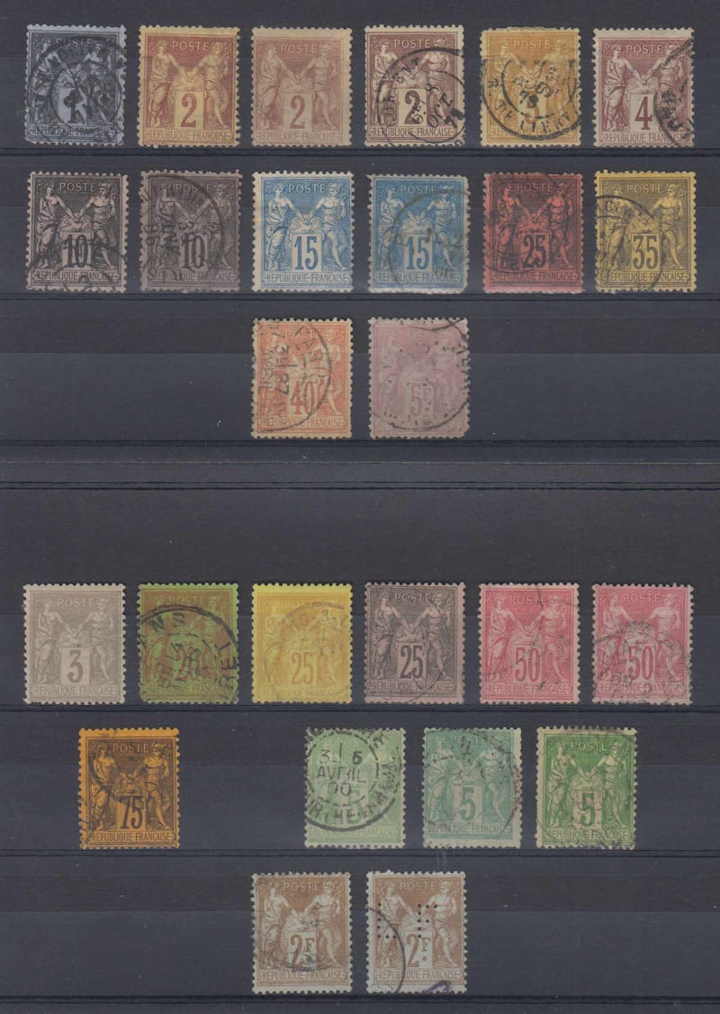 France 1877 — Peace & Commerce