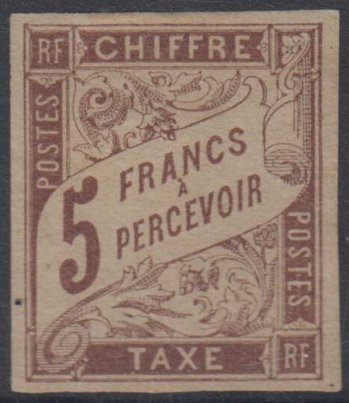 France 1884 — Postage due