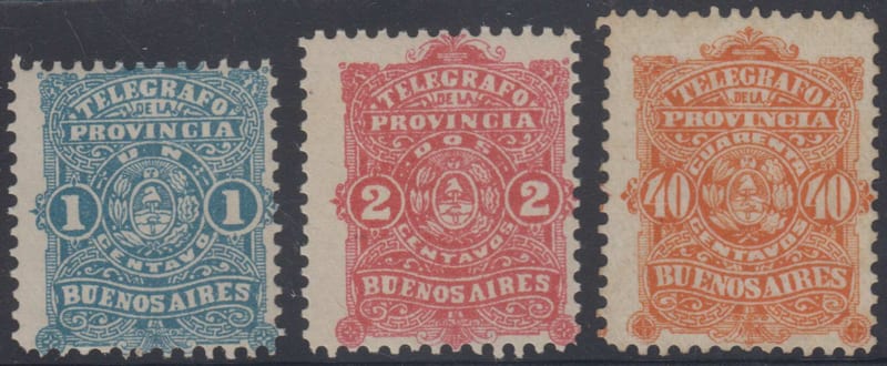 Argentina 1888 — Telegraph