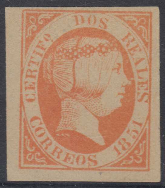 Spain 1851 — Queen Isabella II