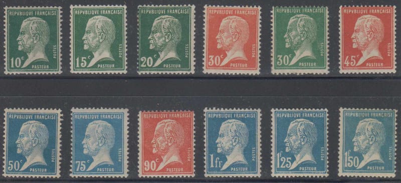 France 1923 — Pasteur issue