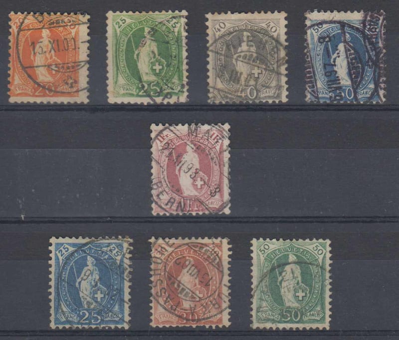 Switzerland 1882 — Helvetia