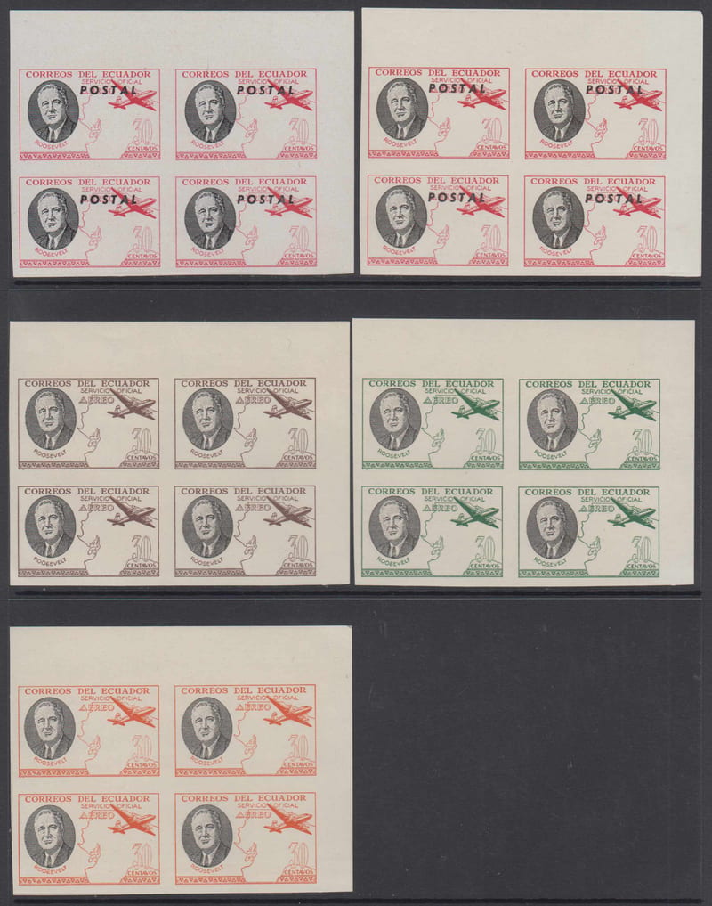 Ecuador 1949 — Roosevelt