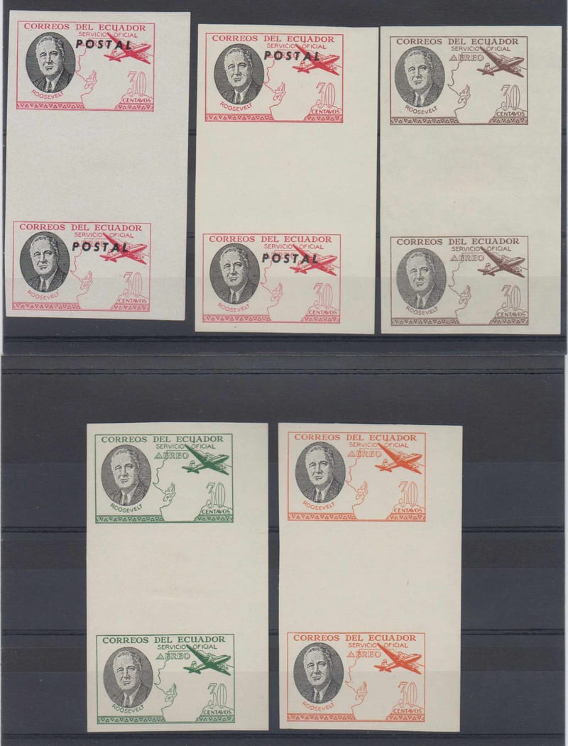 Ecuador 1949 — Roosevelt