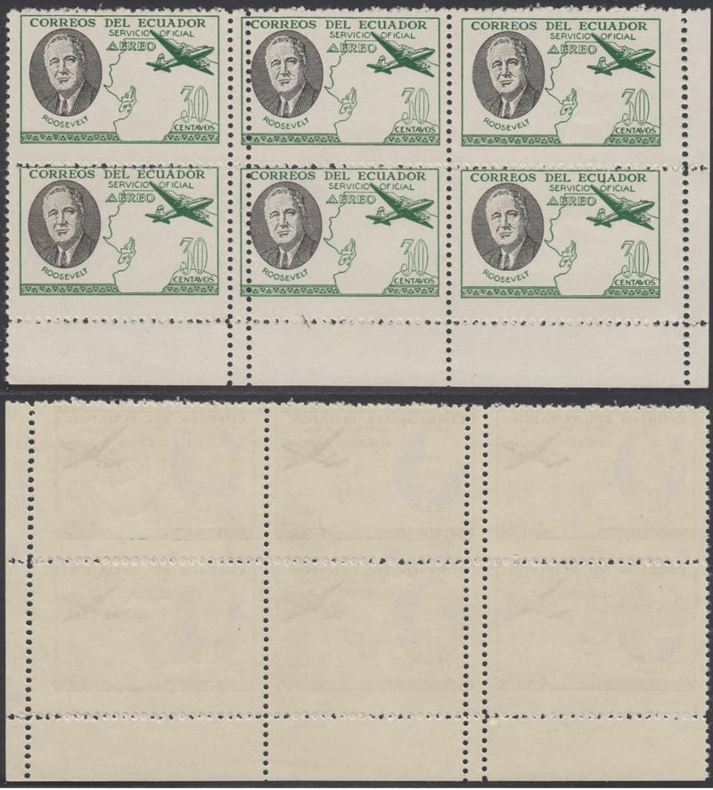 Ecuador 1949 — Roosevelt