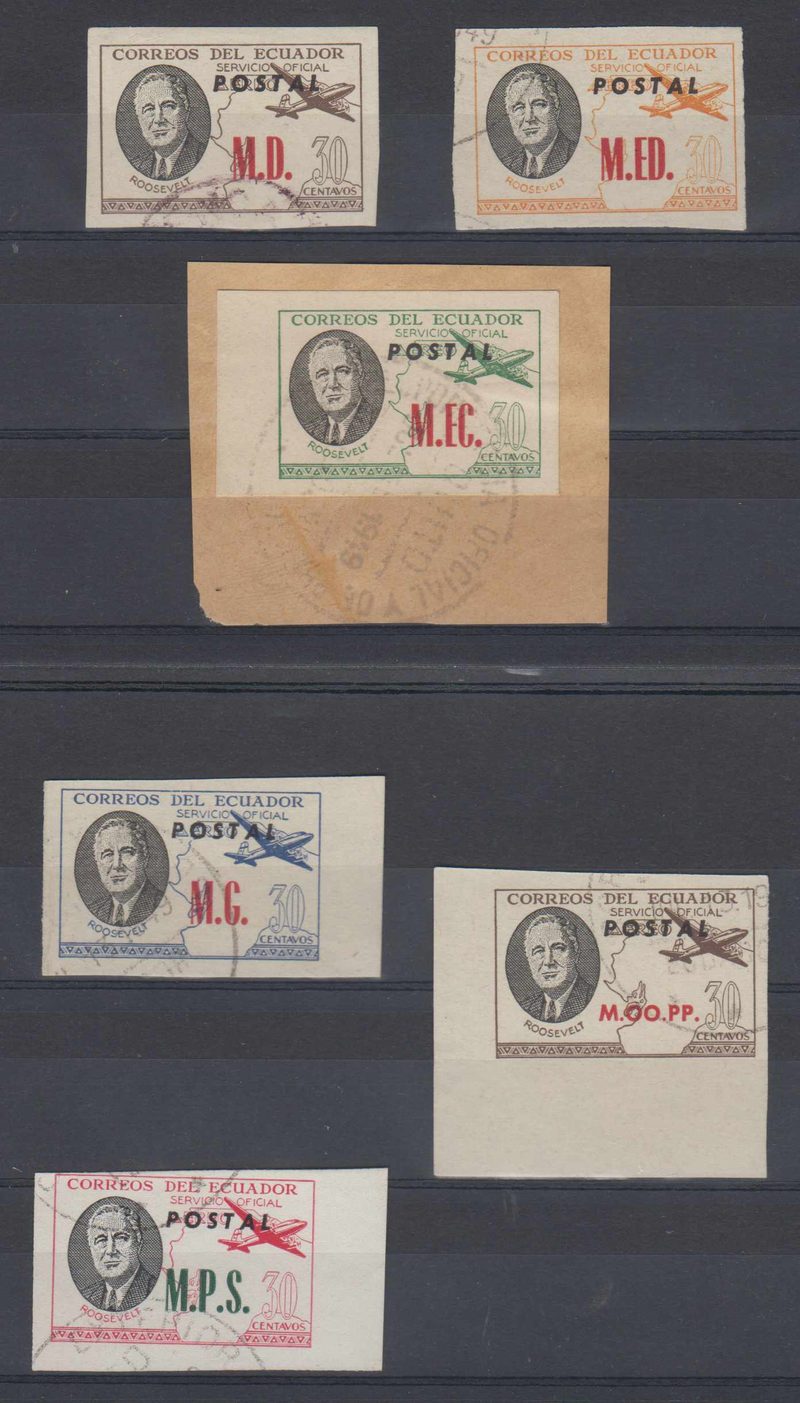 Ecuador 1949 — Roosevelt
