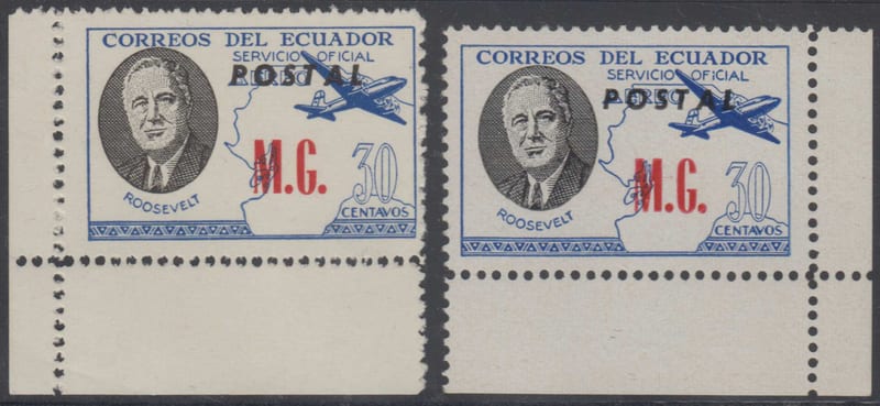 Ecuador 1949 — Roosevelt