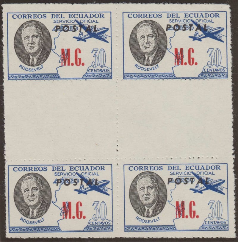 Ecuador 1949 — Roosevelt