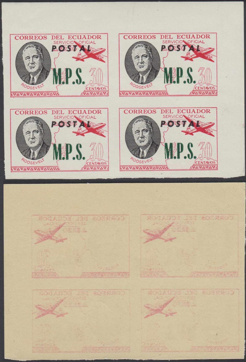 Ecuador 1949 — Roosevelt