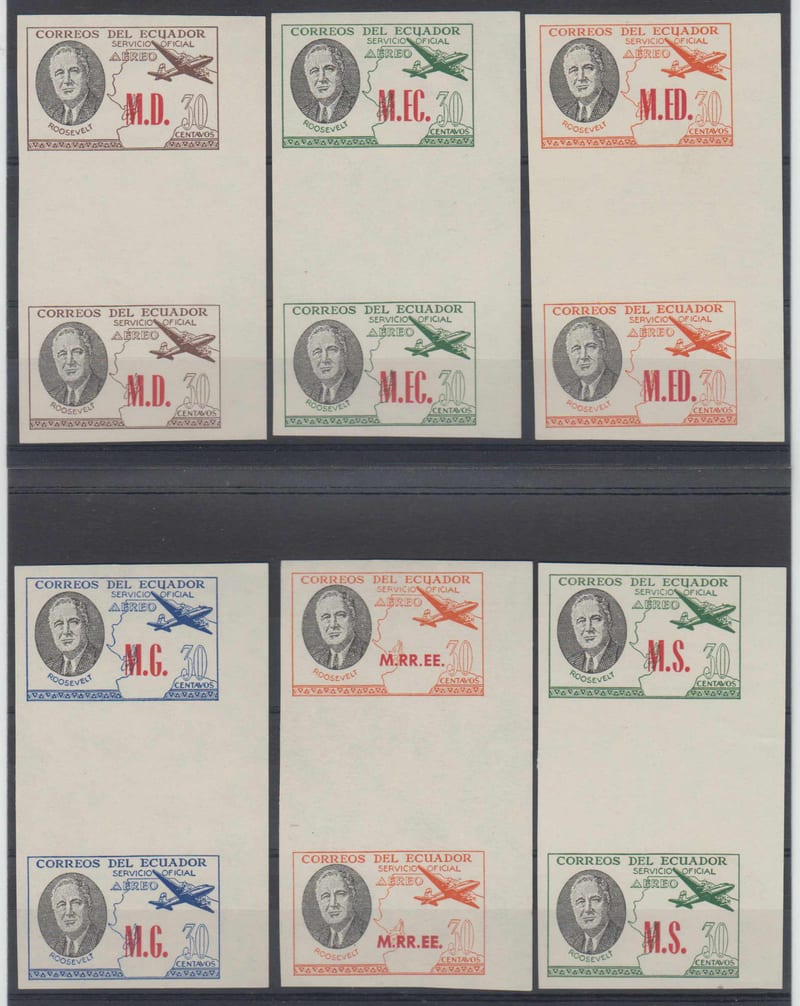 Ecuador 1949 — Roosevelt