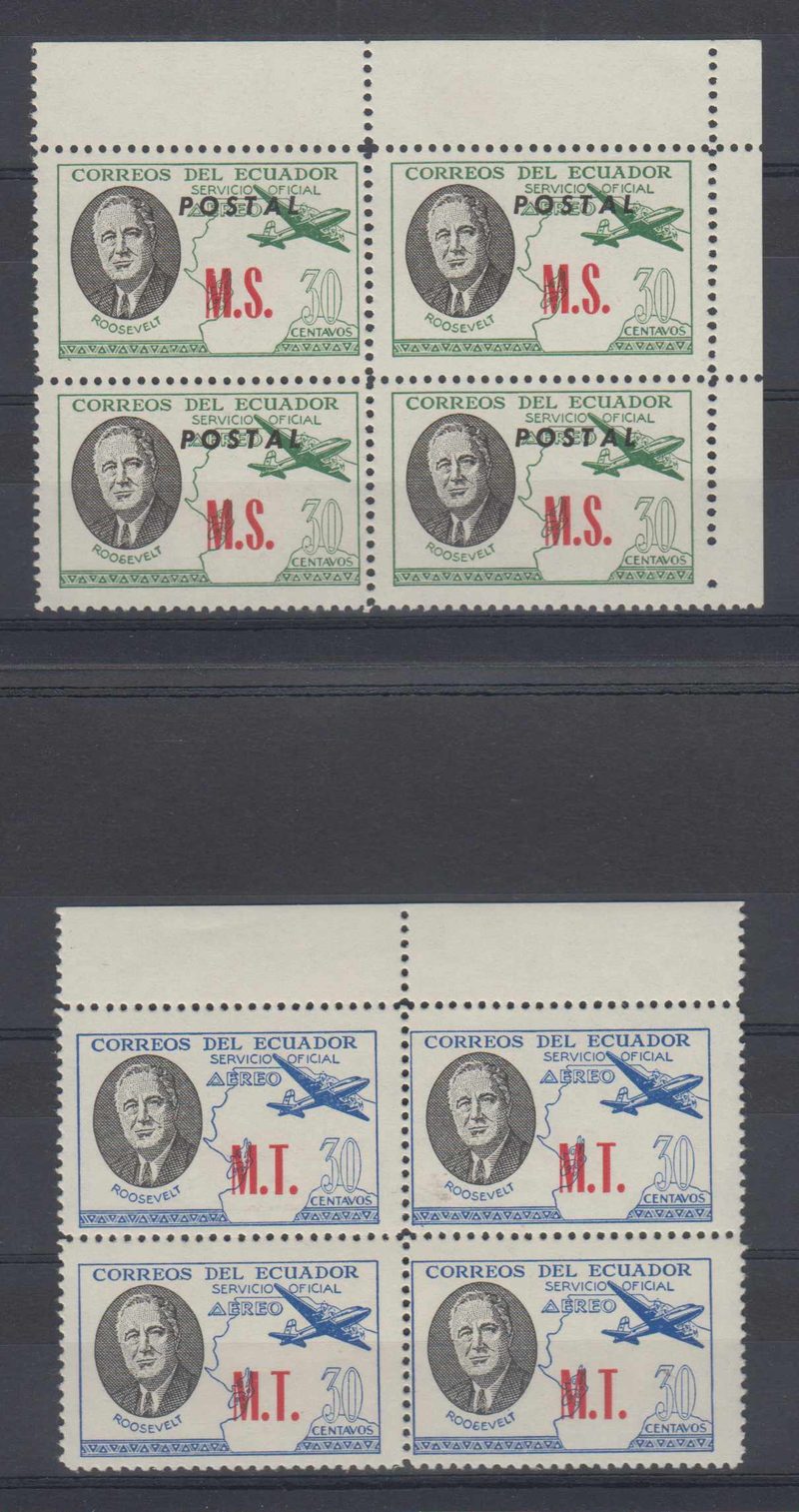 Ecuador 1949 — Roosevelt