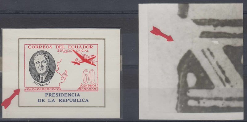 Ecuador 1949 — Roosevelt