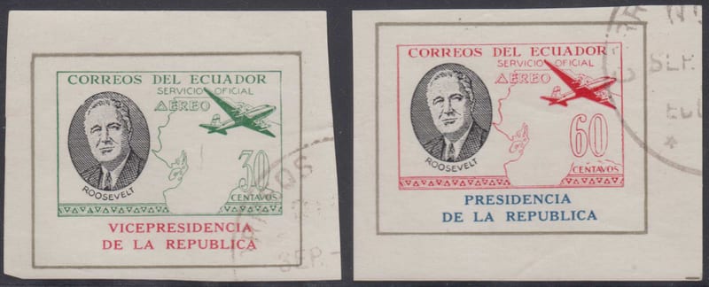 Ecuador 1949 — Roosevelt