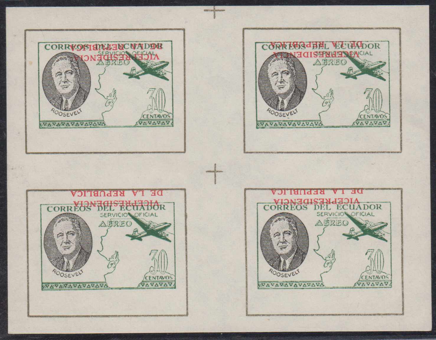 Ecuador 1949 — Roosevelt