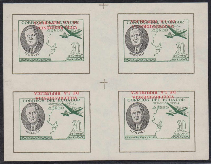 Ecuador 1949 — Roosevelt