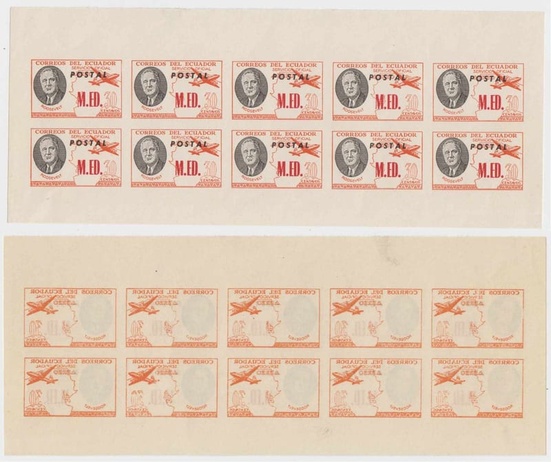 Ecuador 1949 — Roosevelt