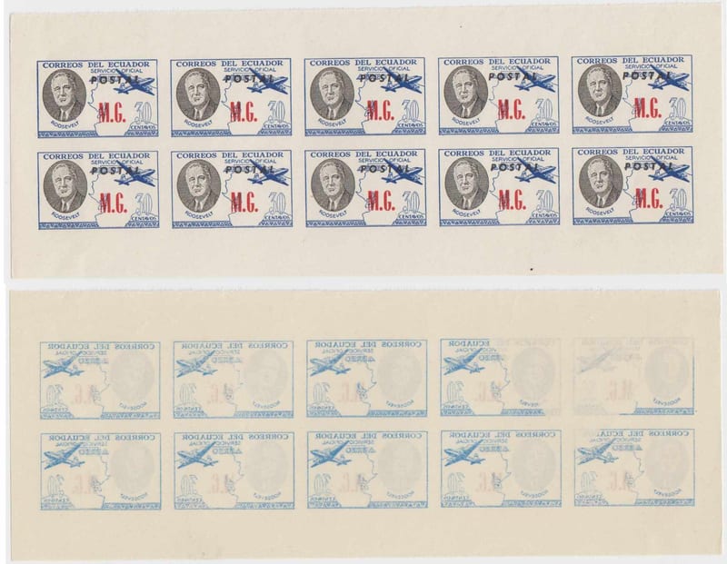 Ecuador 1949 — Roosevelt
