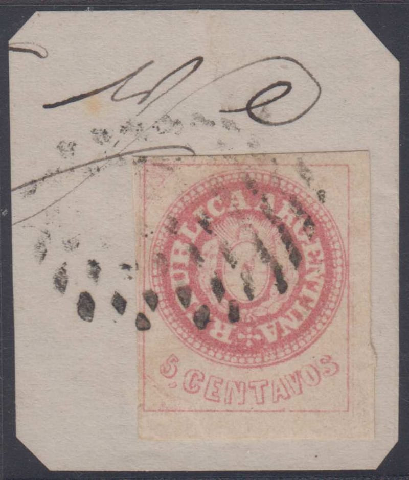 Argentina 1863 — Seal of the Republic